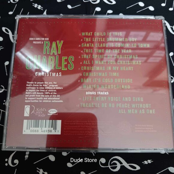 Ray Charles - Kohl's Presents: A Ray Charles Christmas - 12 Songs - 2006 CD - Picture 3 of 4